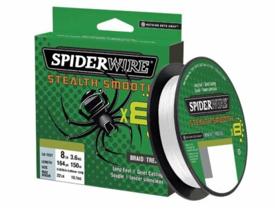 Spiderwire Stealth Smooth 8 Translucent 150m 0.06mm-0.23mm Geflochtene Schnüre 