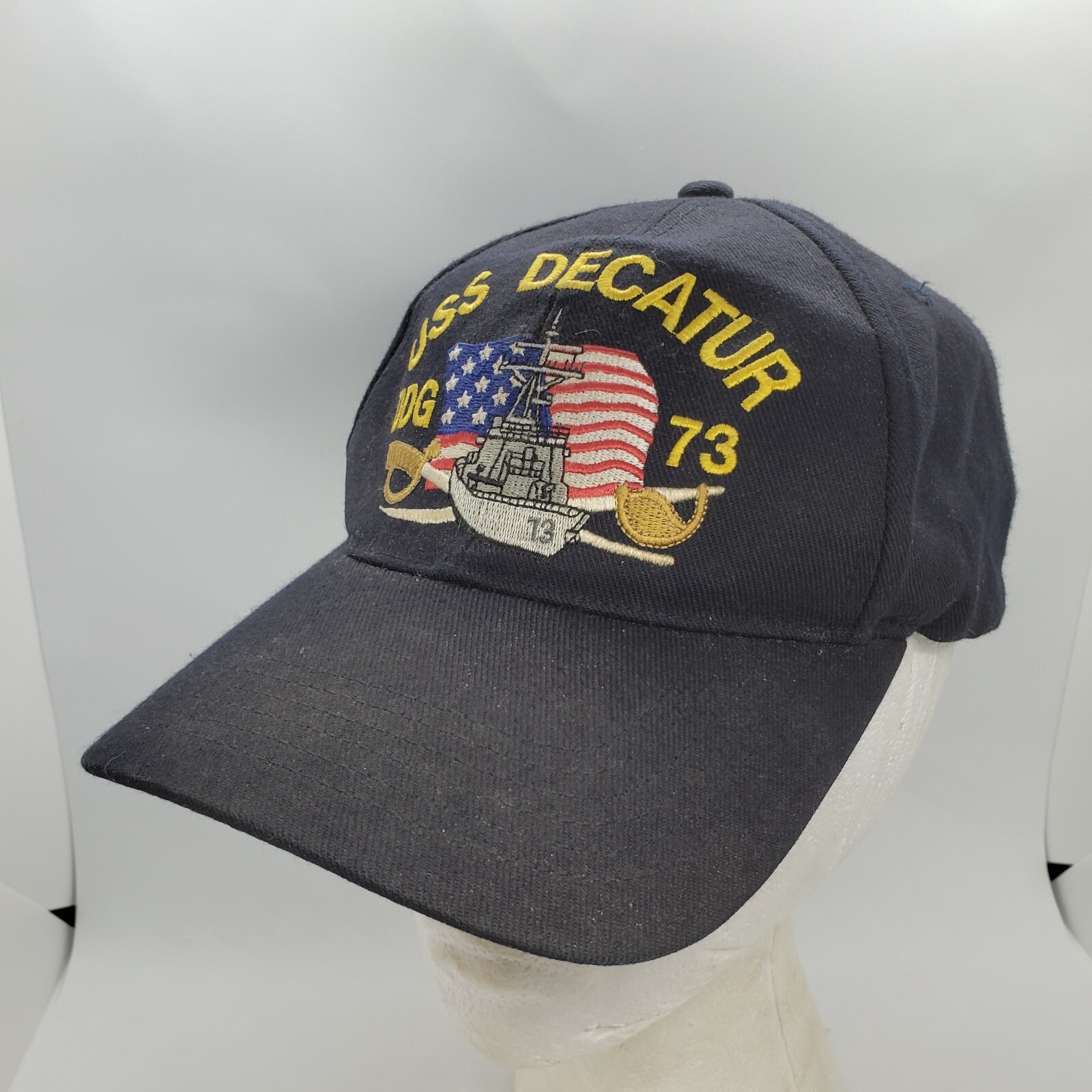 USS Decatur DDG 73 Embroidered Baseball Hat US Navy Ship Destroyer Military Cap eBay