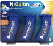 Niquitin minis Lozenges Mint 4mg Expiry 2026/2027 with Multiple Packing