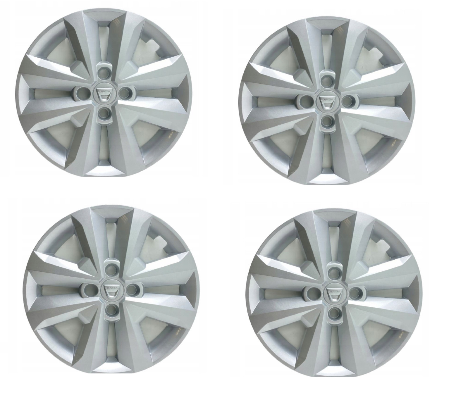 Enjoliveur 15 pouces pour Dacia Sandero 3 Logan III - Kit de 4 pièces d'origine 403152572R
