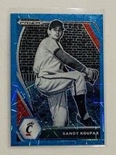 Panini 2021 Prizm Draft Sandy Koufax Blue Velocity Prizm Bearcats