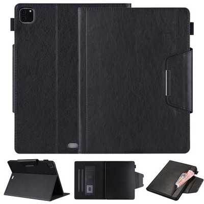Leather Folio Stand Case For iPad Pro 11'' 1st 2nd 3rd 4th iPad Air 11'' M2/M3/M4