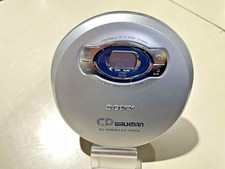 Sony D-E660 Silver CD Walkman Portable Discman G-Protection Audio Player Tested