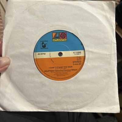 * ERUPTION - I Can t Stand The Rain 7  Vinyl Record VG+