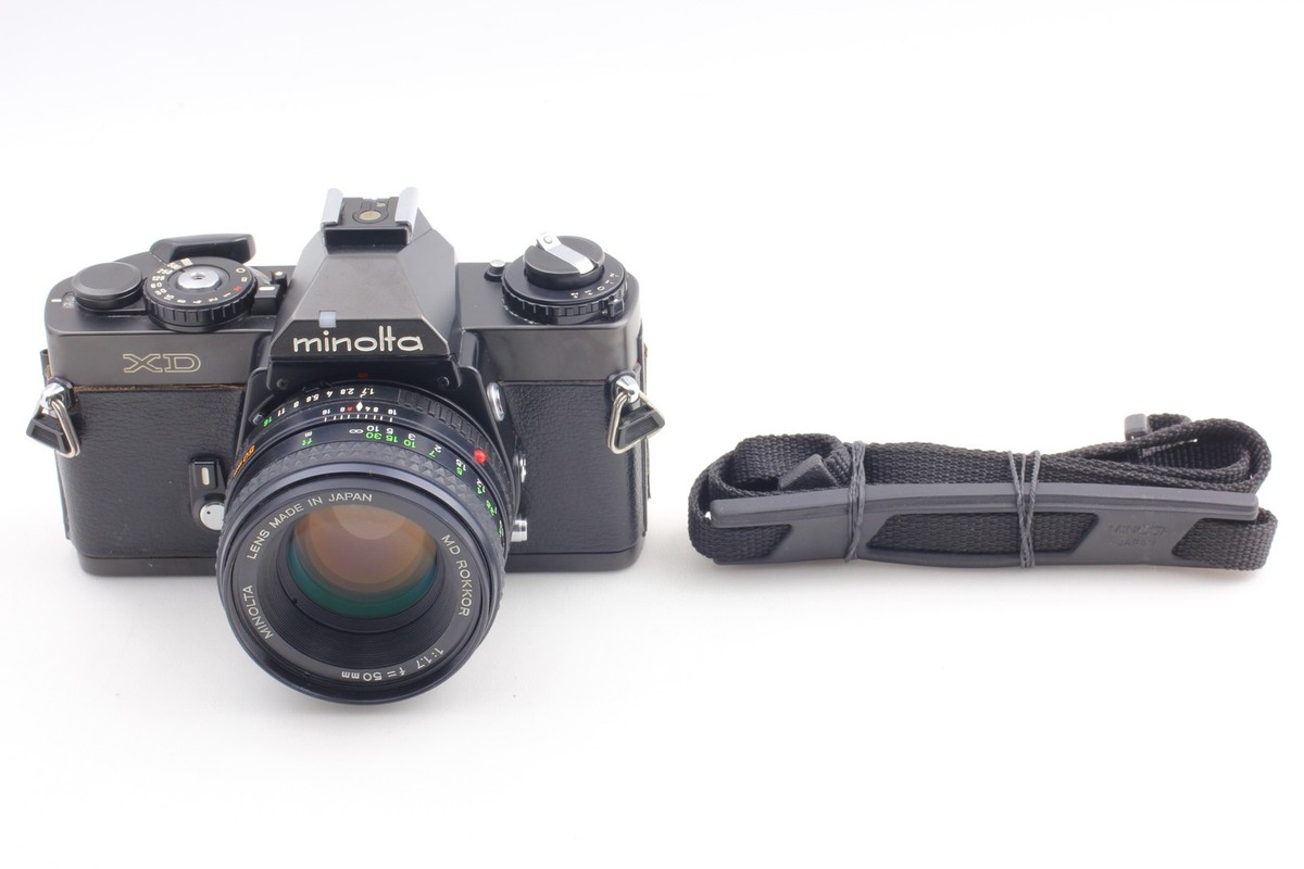 New Seal [Exc+5] Minolta XD 35mm SLR Film Camera MD Rokkor