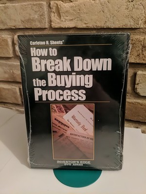 Carleton H Sheets How To Break Down The Buying Process DVD VIDEO real estate NEW