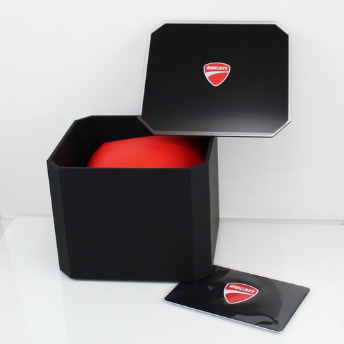 Ducati Corse Montre Hommes Avec Dateur Étui Tonneau Acier - Photo 4 sur 4