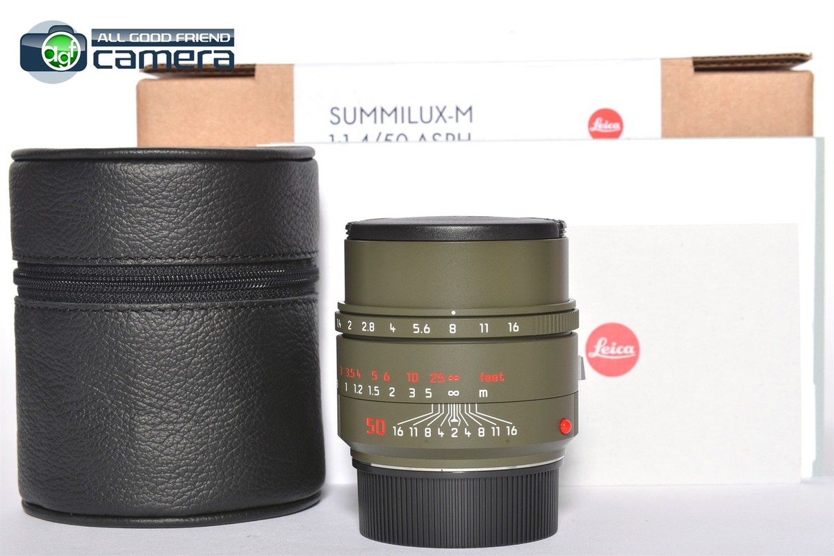 Leica Summilux-M 50mm F/1.4 ASPH. II Lens 'Safari' Edition 11736