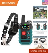 Citronella Training Collar for Dog No Refill Spray Dog Training Collar with...