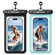 IPX8 Waterproof Phone Pouch For IPhone 17/16/15/14 Pro Max .2 In Pack.
