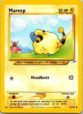 Mareep 75/105 Common Neo Destiny Pokemon Unlimited Near Mint on eBay