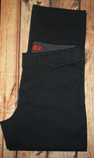 DICKIES FLEX BLACK WORK PANTS MENS SIZE 36X30 36 30 REGULAR STRAIGHT