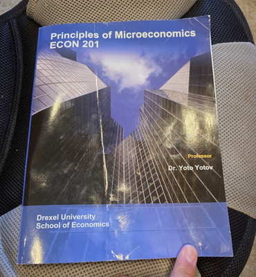 principles of microeconomics Dr. Yoto Yotov 