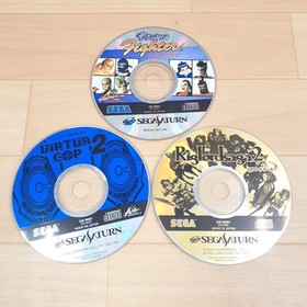 SEGA SATURN Storage Plastic Case in box  CD Soft Case Set with 10 Games Japan