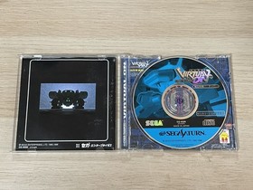 SS Sega Saturn Soft with Obi Cyber ​​Troopers Virtual-On [Management 24394] [B]