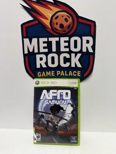 Afro Samurai (Microsoft Xbox 360) Complete Clean Disc No Scratches - Ship Today