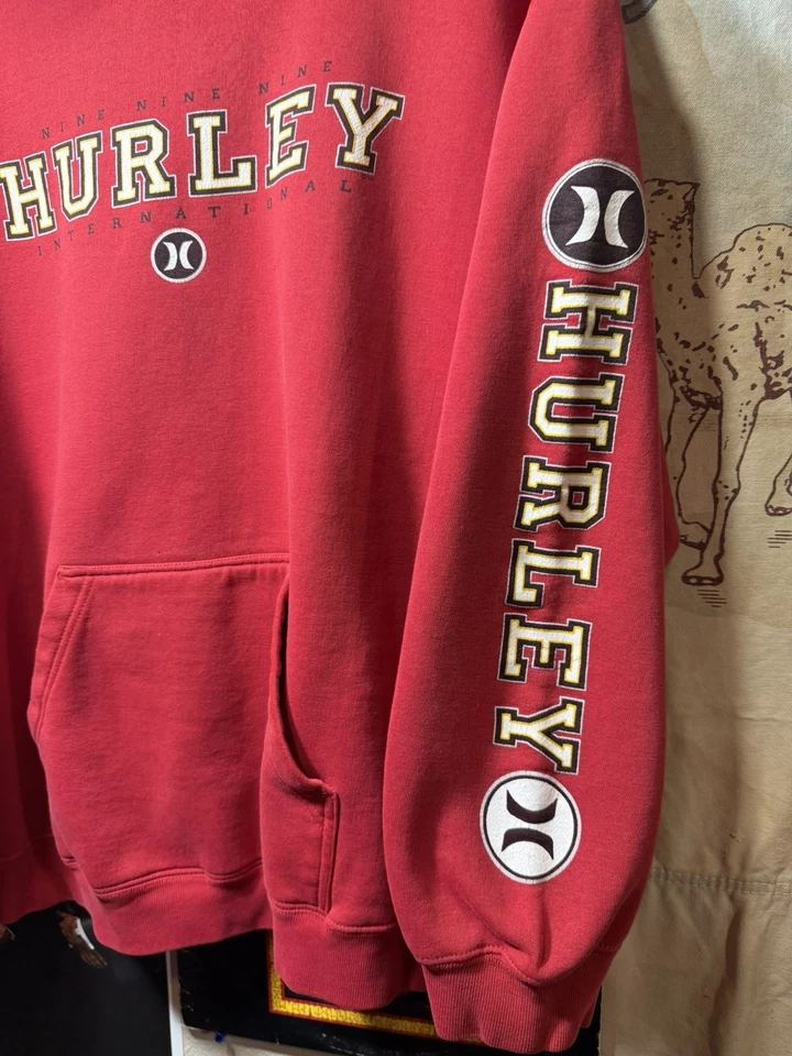 Sudadera con Capucha Hurley Años 90 EE. UU. Skate Surf Wear 1999 Fecha Talla XL Foto 4 de 4