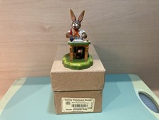 Hubrig „Unser schlauer Fritz“ Osterhase Ostern Erzgebirge Volkskunst Deko