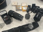 Minolta Maxxum 7000 SLR Film Camera with 3 lenses and Maxxum Flash2800AF Bag Etc — photo 2
