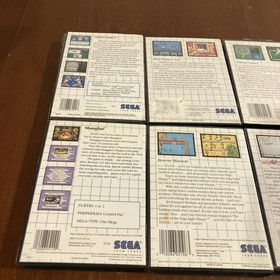 Lot Of 6 Sega Master System Games