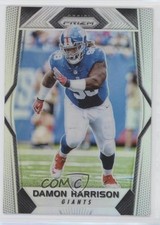 2017 Panini Prizm Silver Prizm Damon Harrison #120 03yj