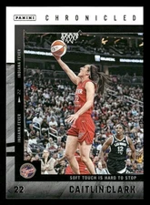 2025 Panini Caitlin Clark Chronicled Caitlin Clark #36 Soft Touch Hard To Stop