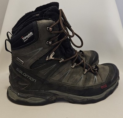 Salomon X Ultra Trek Winter Boots Men s 10 (Fits 9-9.5) Olive Green