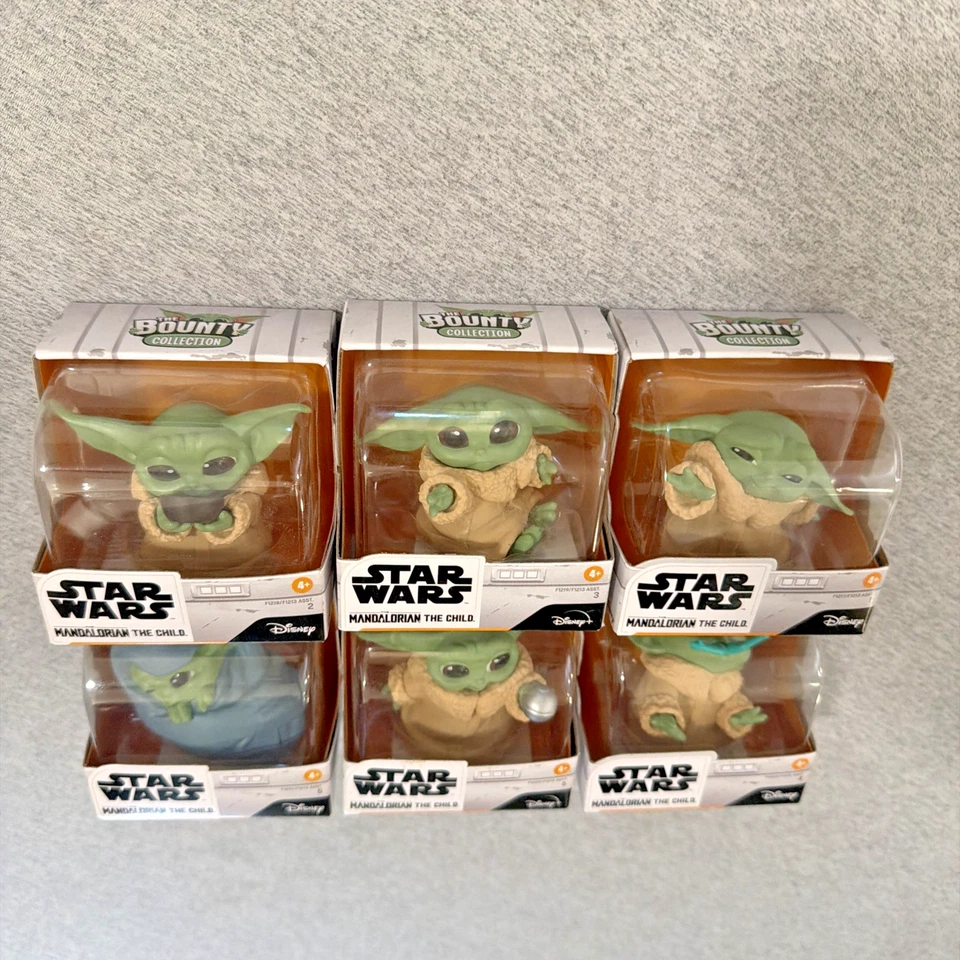 Star Wars The Mandalorian The Child Bounty Collection Serie 1 Juego Completo, Nuevo en Caja Foto 3 de 4