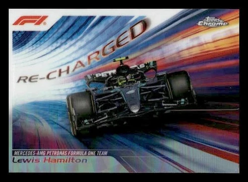 2024 Topps Chrome Formula 1 #RECH-6 Lewis Hamilton Re-Charged Mercedes-AMG