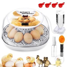 Egg Incubator with Automatic Egg Turning Control, Incubators for Hatching Eggs,