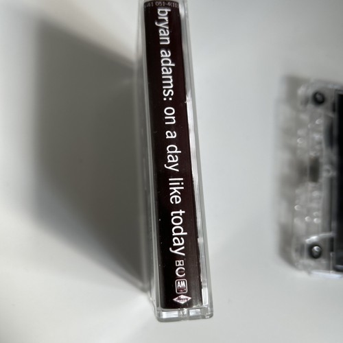 Bryan Adams On A Day Like Today CASSETTE tape tested excellent condition - Picture 4 of 6