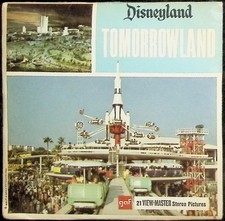 Disneyland Tomorrowland 3d View-Master 3 Reel Packet Edition "D" - Full Color