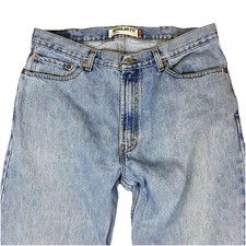 Vintage Levis 505 Regular Fit Straight Leg Jeans Men's 38x34 Medium Wash Y2K