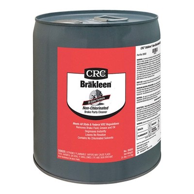 CRC 05052 Brake Parts Cleaner, 5 gal. Pail 32HF18