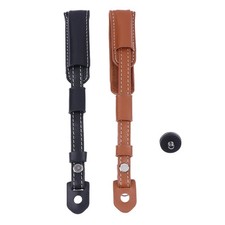 Camera Wrist Hand Strap PU Leather Lanyard Anti-Loss Camera Strap 1/4" Screw