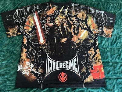 Civil Regime Star Wars Wyyrloks Dark Side 199X Oversized In Black Size Small