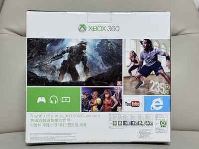 SUPER RARE SEALED Korean Xbox 360 E 4GB With Kinect Korean Package