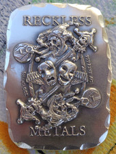 100 gram THE FOOL Playing Card Series #3 numbered ingot .999 fine silver 77.86 per troy oz