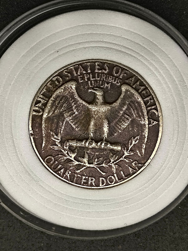 1970-D Improperly Annealed Doubled Die Reverse FS Variety