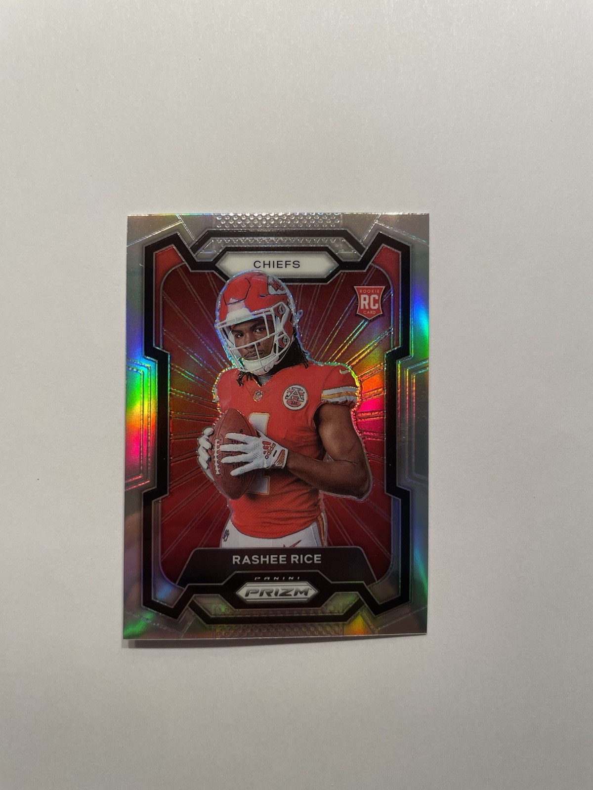 2023 Panini Prizm - Rookie Variation Rashee Rice #326 Silver Prizm (RC)