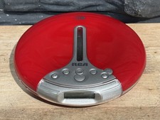 RCA RP2700A Portable Red CD Player Portable CD Player Works - Free Shipping