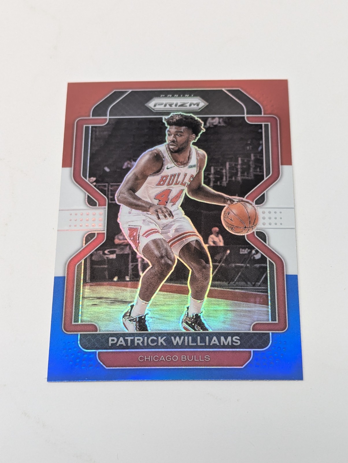 2021 Panini Prizm #6 Patrick Williams Red White and Blue Prizm