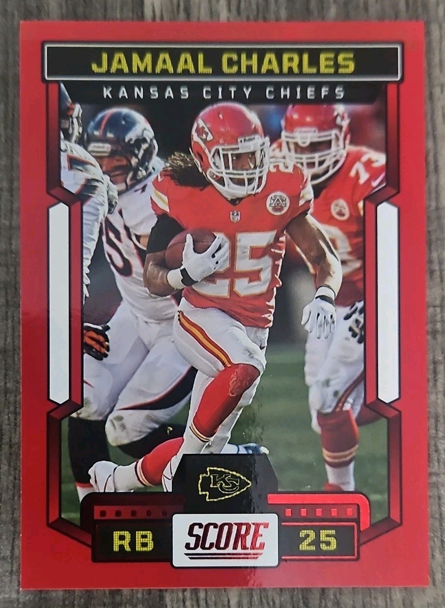 2023 Score - Jamaal Charles #131 Red