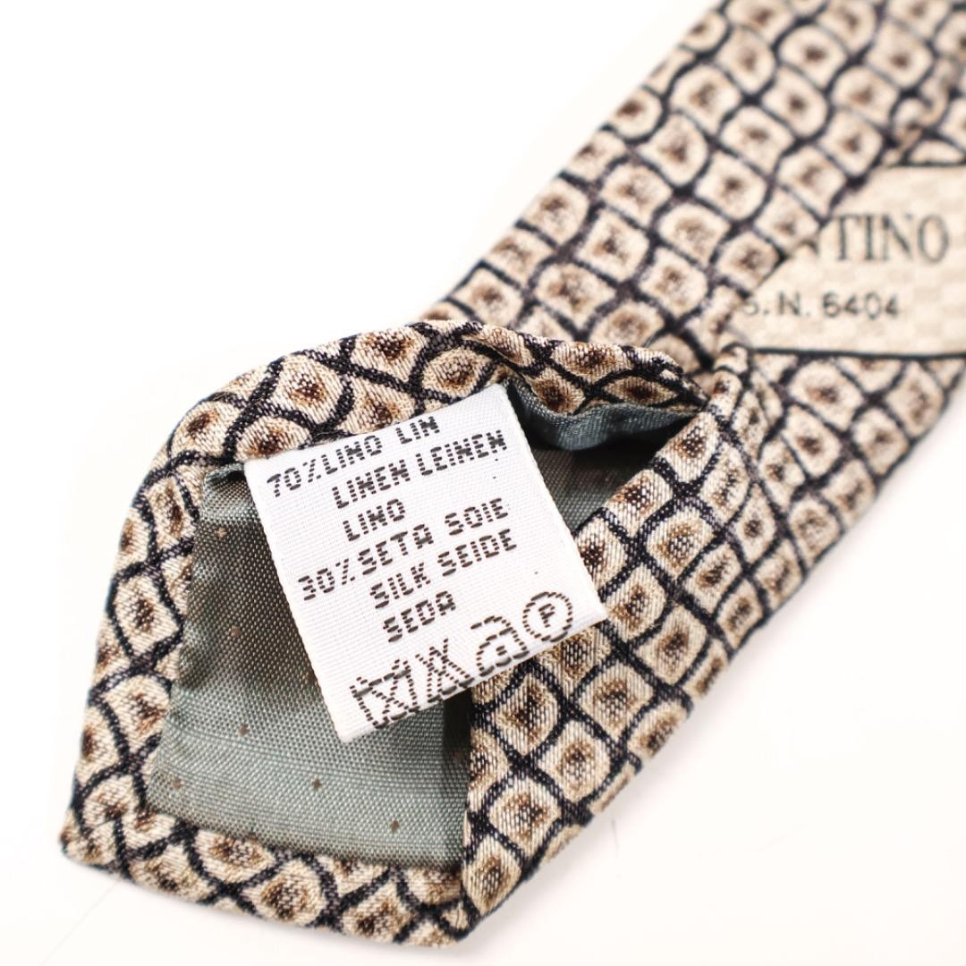 Valentino BALLY CELINE Tie Set - 3 Ties, Navy, Black, Beige, A Grade thumbnail 12