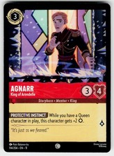 Agnarr - King of Arendelle (Foil) 114/204 C Winterspell Lorcana Cold Foil NM