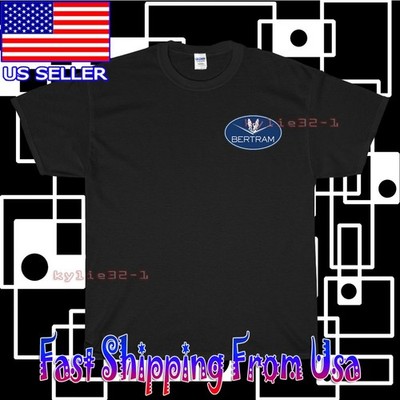 NEW SHIRT BERTRAM LOGO EMBLEM T-SHIRT AMERICAN USA FUNNY UNISEX SIZE S-5XL