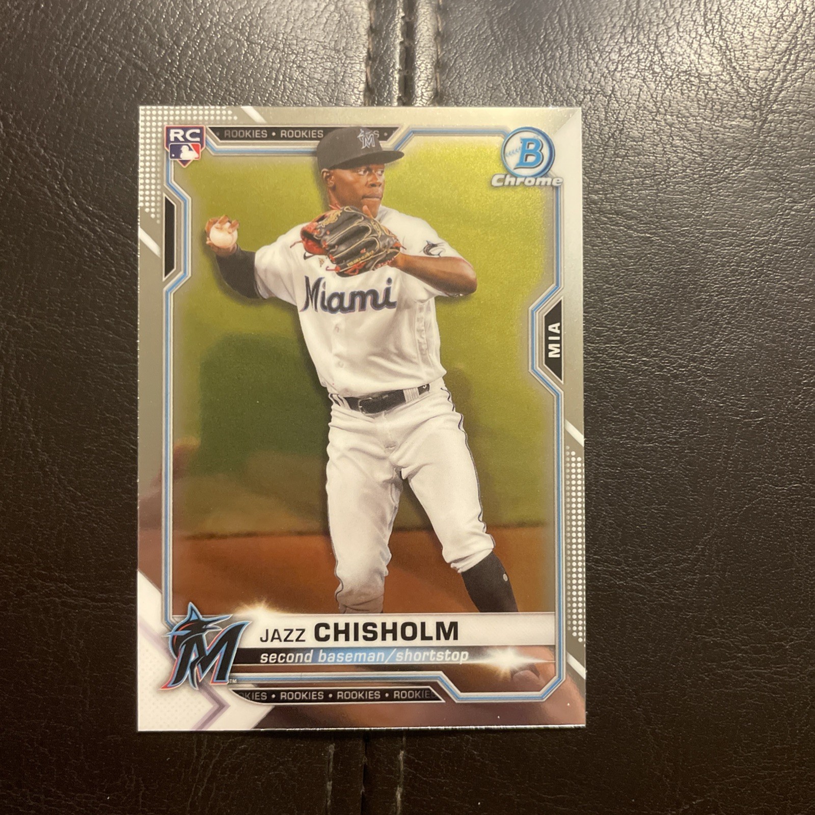 2021 Bowman Chrome Jazz Chisholm RC 57 | Miami Marlins