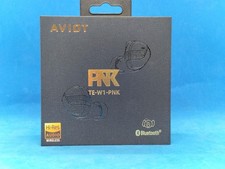 AVIOT Noise Cancelling Earbuds Te-w1-pnk Used