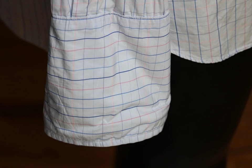 Thomas Pink Superfine 2‑Fold French Cuff Plaid 170s Shirt 16.5 36.5 93cm 46" - Image 4 of 4