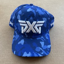 PXG Blue Camo Embroidered Hat Cap
